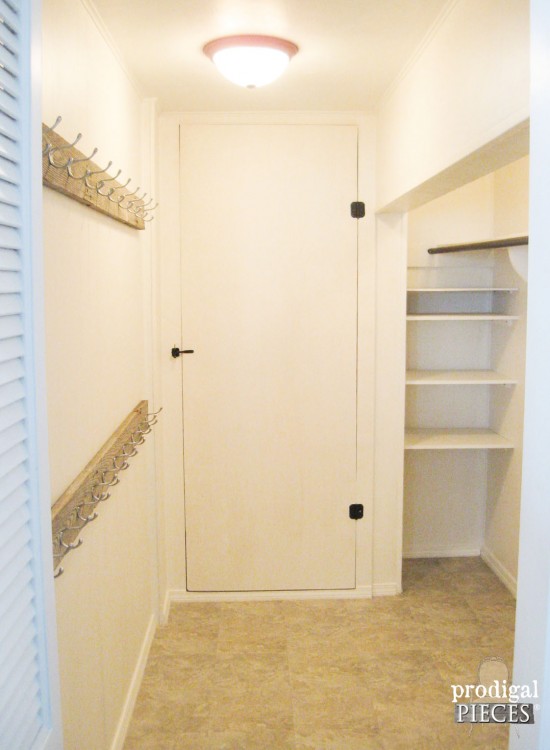 Mudroom Makeover with Barn Wood and Budget-Friendly Tips by Prodigal Pieces | prodigalpieces.com