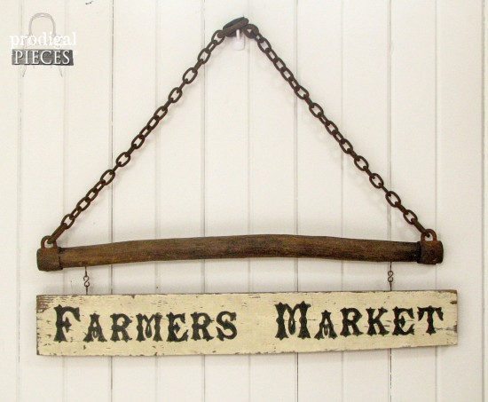 DIY: Repurposed & Painted Sign Tutorial by Prodigal Pieces www.prodigalpieces.com #prodigalpieces