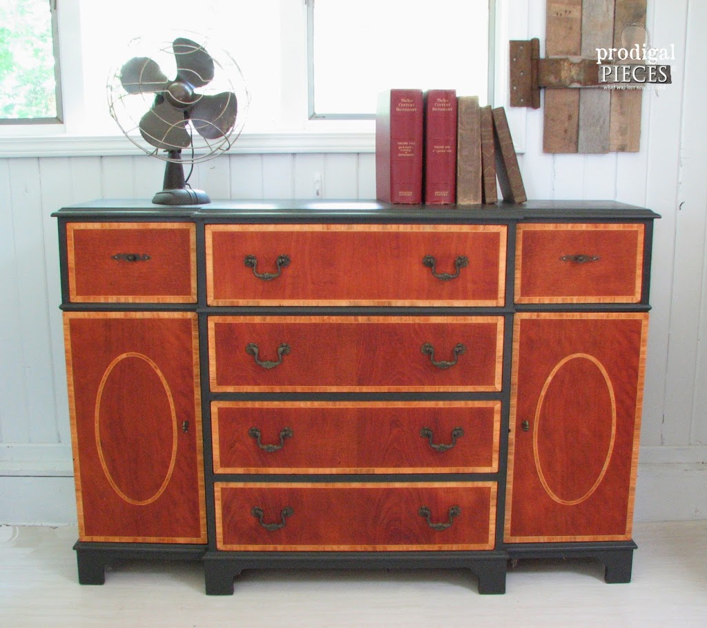 Vintage Bureau Makeover | Prodigal Pieces | www.prodigalpieces.com