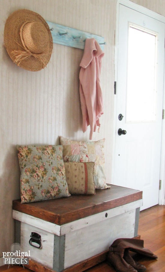 One Power Tool Challenge Using a Drill to Build a Coat / Towel Rack by Prodigal Pieces www.prodigalpieces.com #prodigalpieces