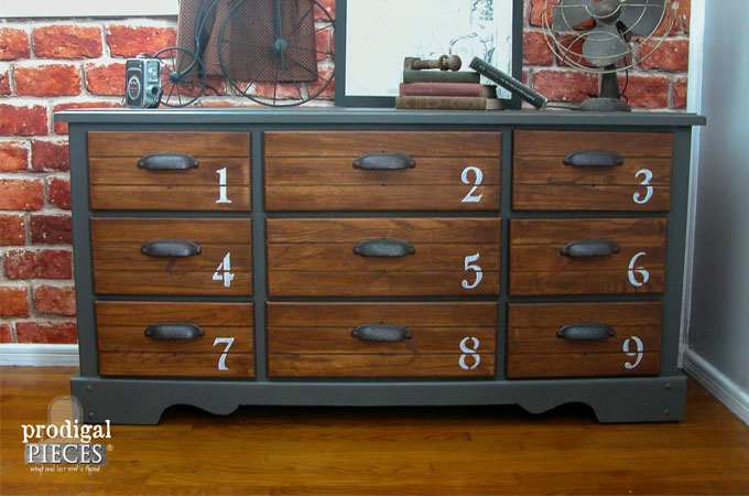 Vintage Dresser Makeover by Prodigal Pieces | www.prodigalpieces.com