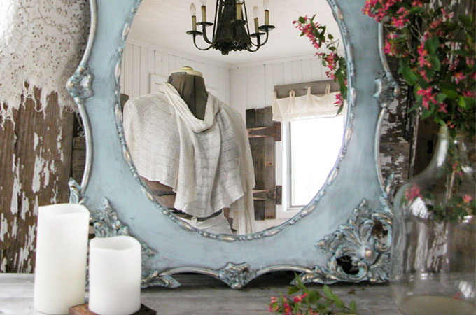 Featured Aged Finish with Paint | Prodigal Pieces | www.prodigalpieces.com