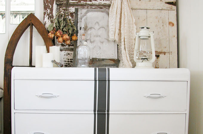 Featured Grain Sack Chest of Drawers | Prodigal Pieces | www.prodigalpieces.com