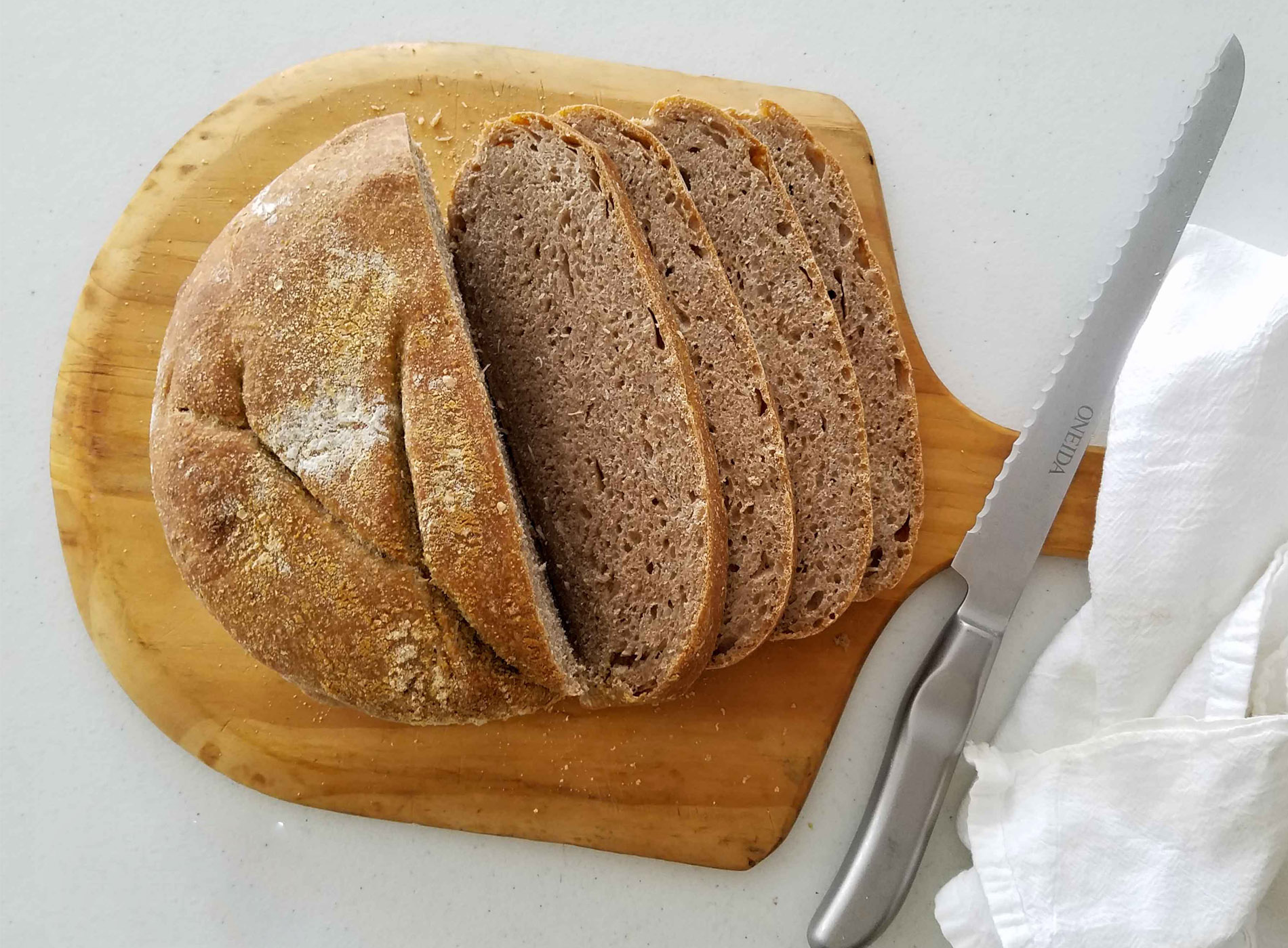 Featured No-Knead Wheat Bread | Prodigal Pieces | prodigalpieces.com