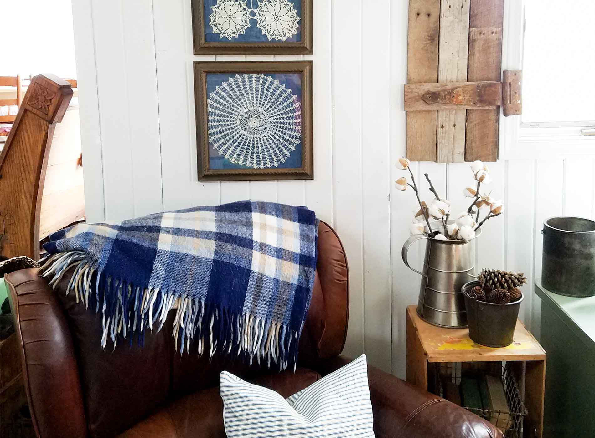 Featured Framed Doily Wall Art by Prodigal Pieces | prodigalpieces.com