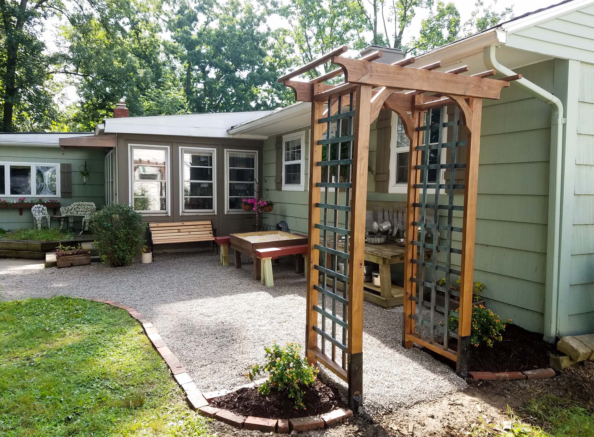 Featured DIY Garden Arbor with Build Plans by Prodigal Pieces | prodigalpieces.com