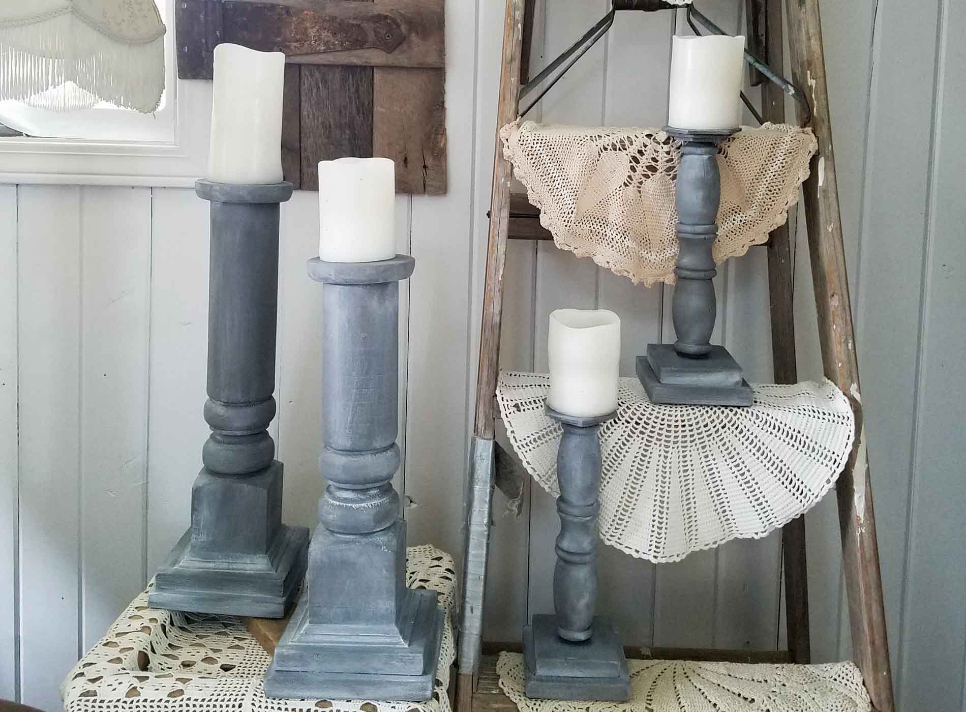 Featured DIY Candlesticks from Repurposed Materials by Prodigal Pieces | prodigalpieces.com