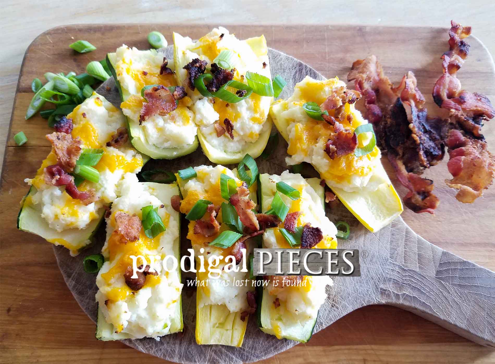 Featured Potatoless Twice Baked Potatoes by Larissa of Prodigal Pieces | prodigalpieces.com