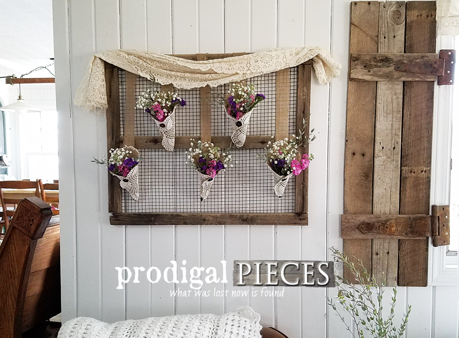 Featured Rustic Farmhouse Wall Art by Larissa of Prodigal Pieces | prodigalpieces.com