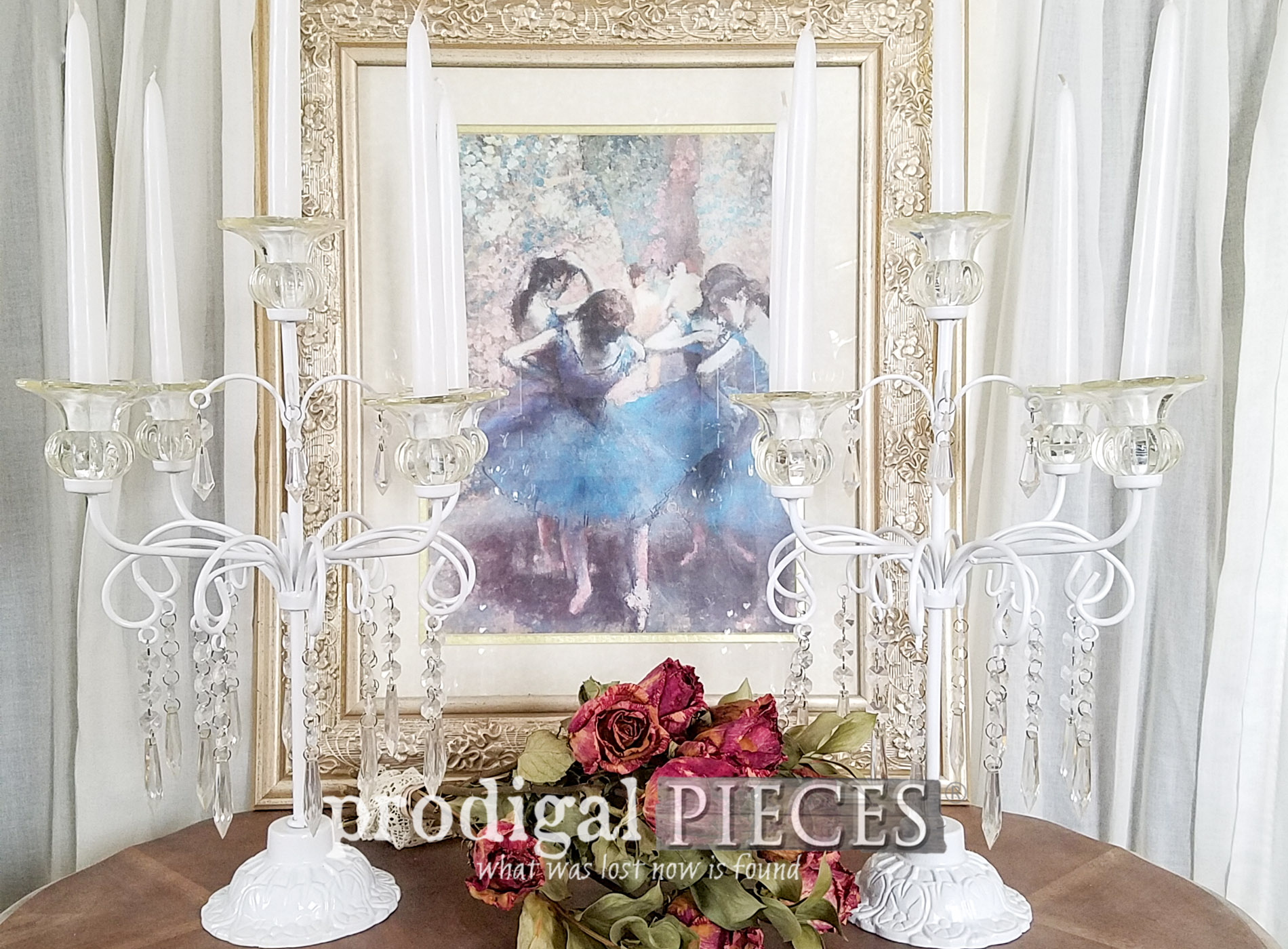 Featured Thrifted Candelabra DIY by Larissa of Prodigal Pieces | prodigalpieces.com