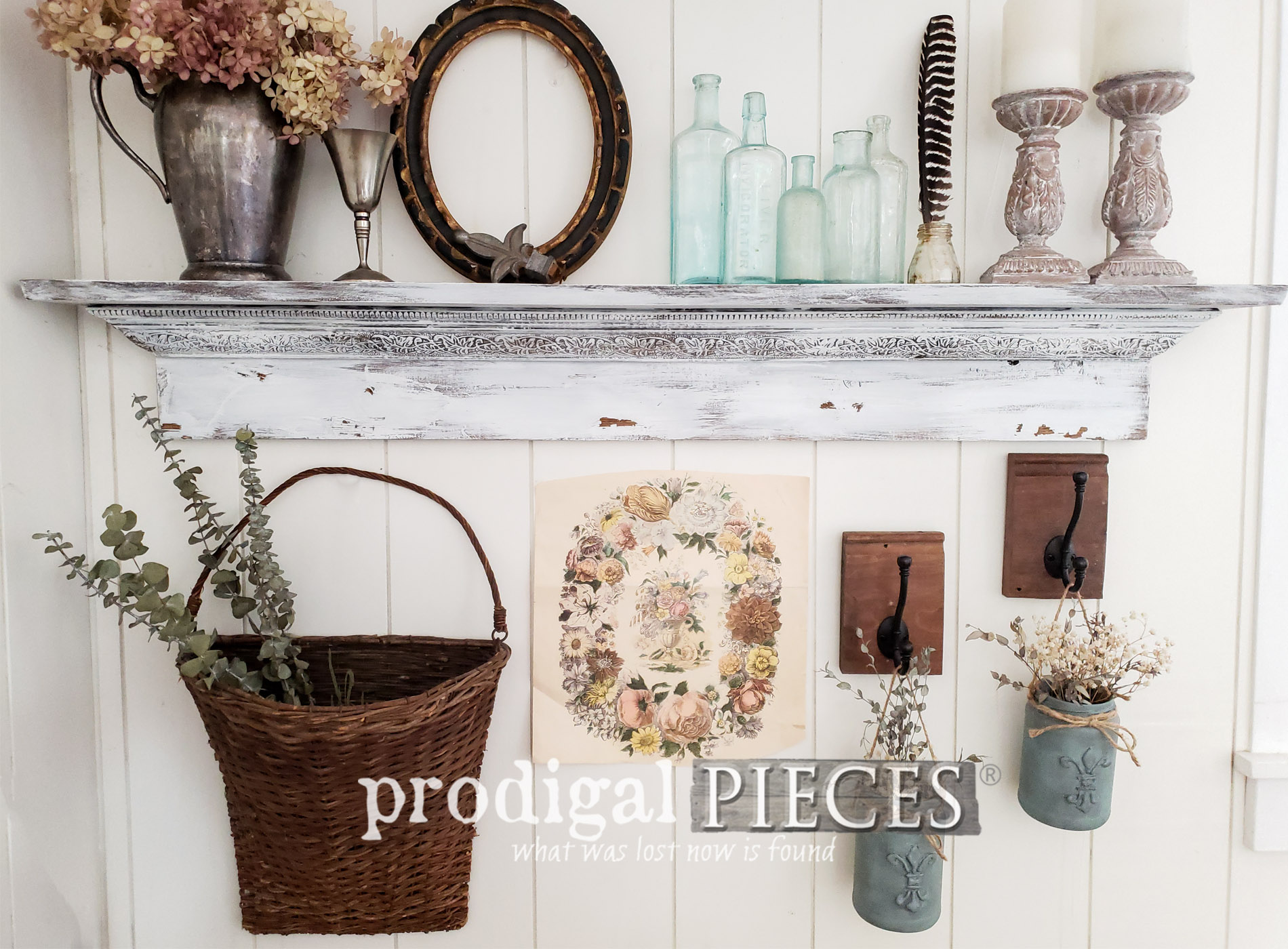 Featured Upcycled Jar Hangers Made by Larissa of Prodigal Pieces | prodigalpieces.com