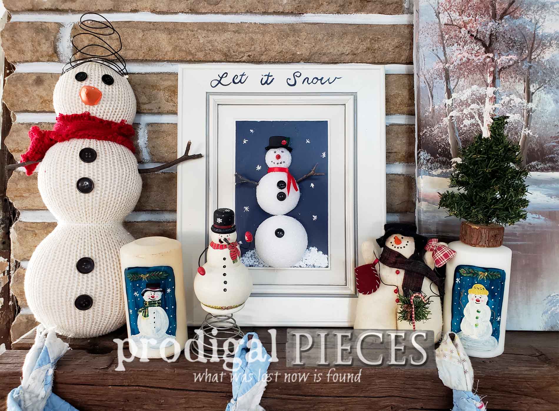 Featured Christmas Cupboard Door Projects for Kids of All ages (even 99!) Video tutorial and free printables by Prodigal Pieces Kids Create | prodigalpieces.com