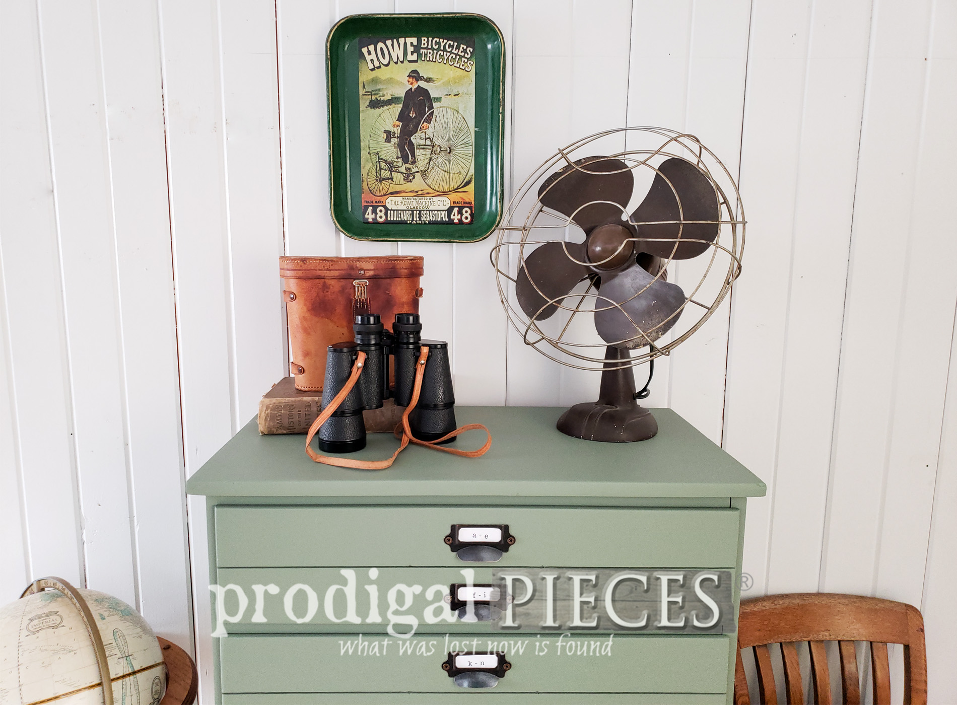 Featured Upcycled Map Cabinet from Vintage Chest of Drawers by Larissa of Prodigal Pieces | prodigalpieces.com #prodigalpieces #shopping #furniture #diy #handmade #vintage #home #homedecor #homedecorideas #farmhouse