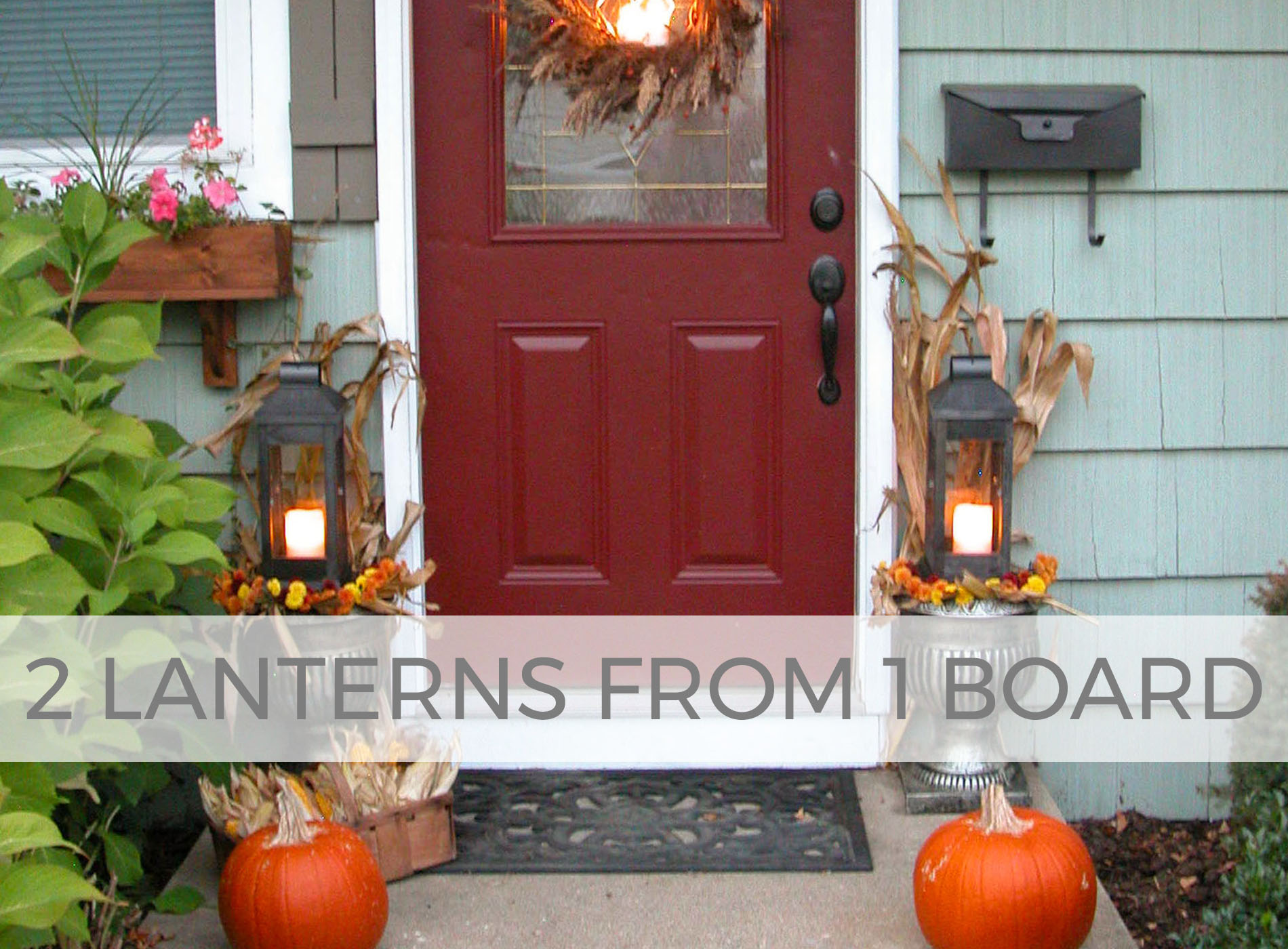 Make a set of DIY Lanterns from one board | Free build plans at Prodigal Pieces | prodigalpieces.com #prodigalpieces