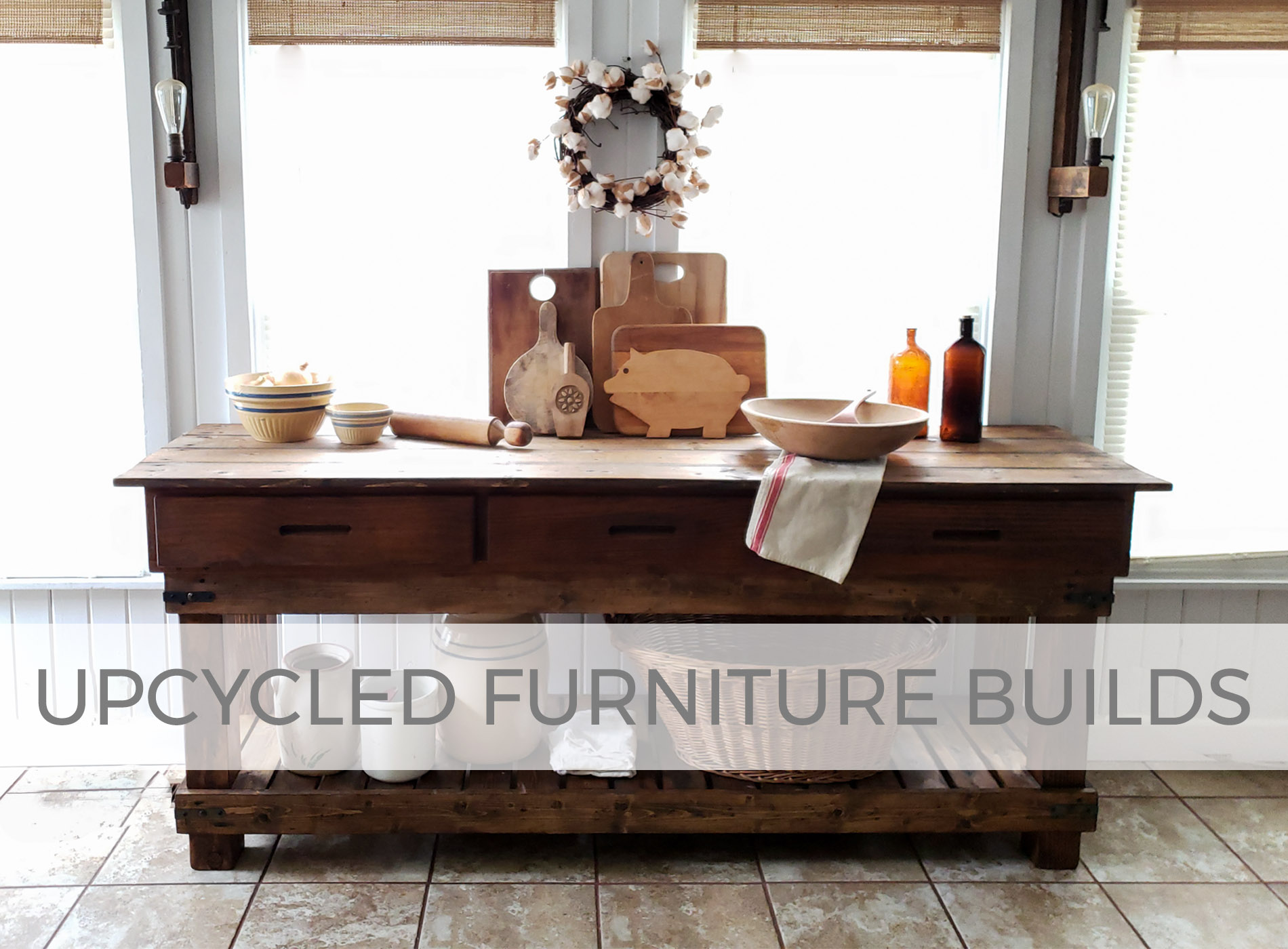 Upcycled Furniture Builds by Larissa of Prodigal Pieces | prodigalpieces.com