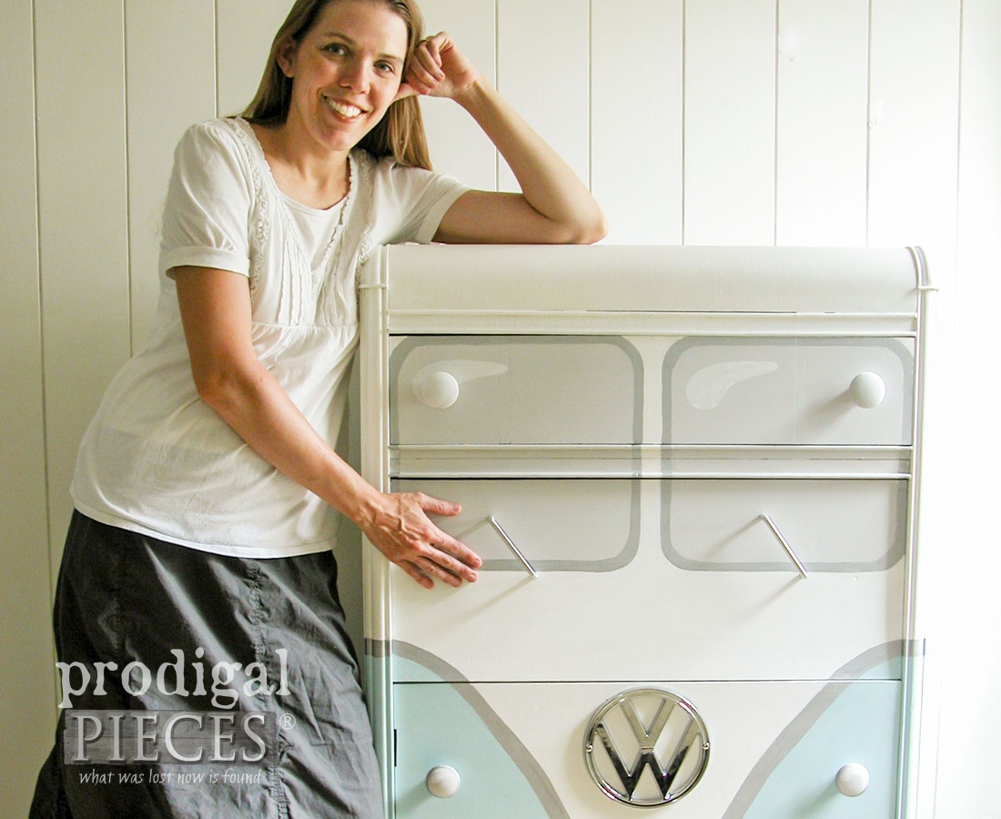 Volkswagen Chest Makeover by Larissa of Prodigal Pieces | prodigalpieces.com