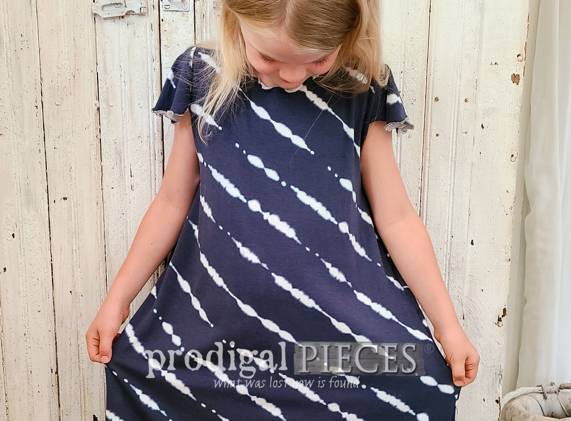 Featured Upcycled Skirt into Nightgowns, Shirts, and Dresses by Larissa of Prodigal Pieces | prodigalpieces.com #prodigalpieces #sewing #fashion #upcycle #refashion #diy #kids #clothing