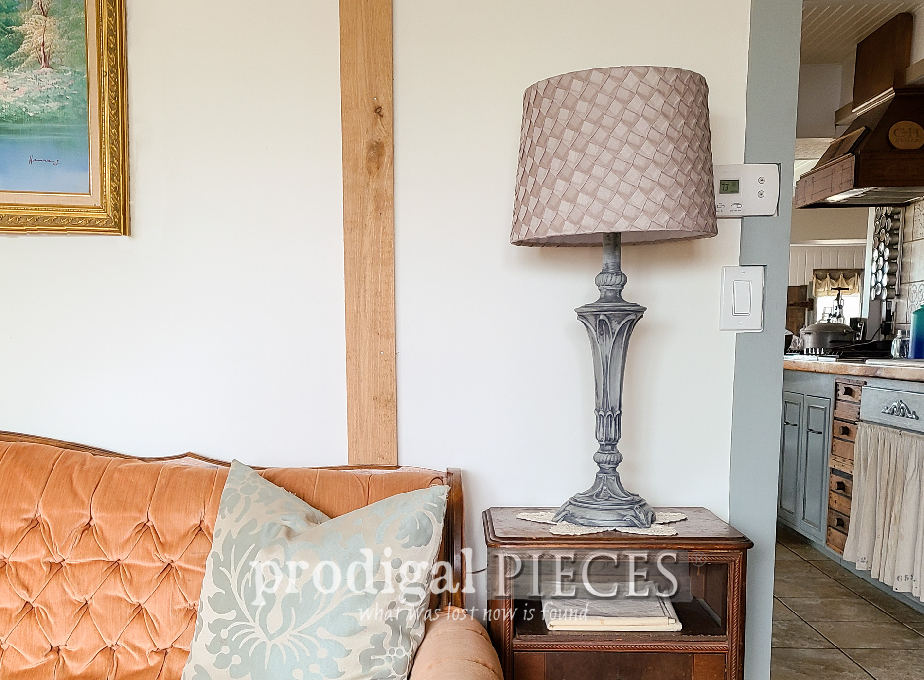 Featured Painted Table Lamps with Glazing by Larissa of Prodigal Pieces | prodigalpieces.com #prodigalpieces #diy #paint #home #homedecor