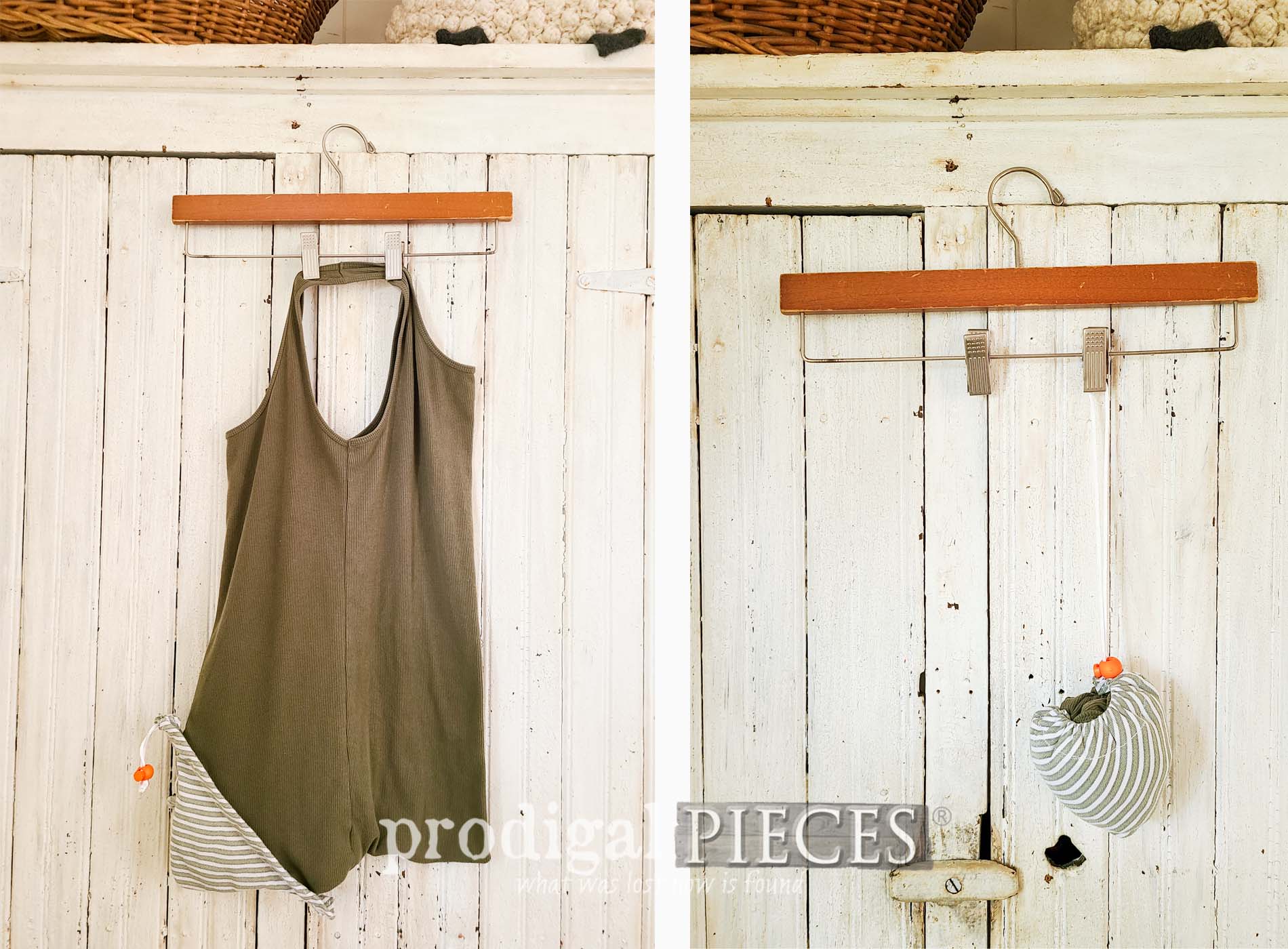Featured DIY Reusable Compact Shopping Bag by Larissa of Prodigal Pieces | prodigalpieces.com #prodigalpieces #diy #sewing #refashion #home