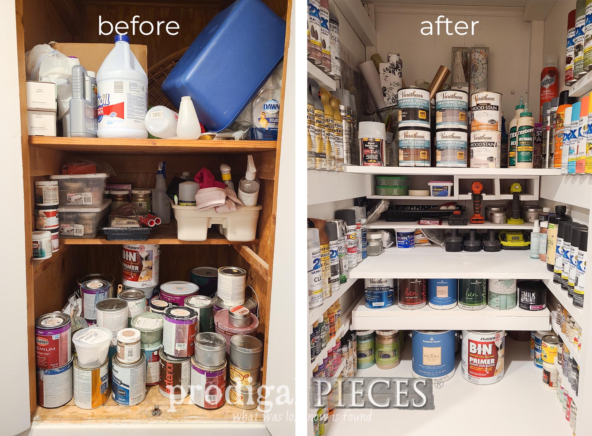 Featured Closet Update and Upgrade with the HomeRight Super Finish Max Extra Sprayer by Larissa of Prodigal Pieces | prodigalpieces.com #prodigalpieces #diy #homeimprovement #crafts