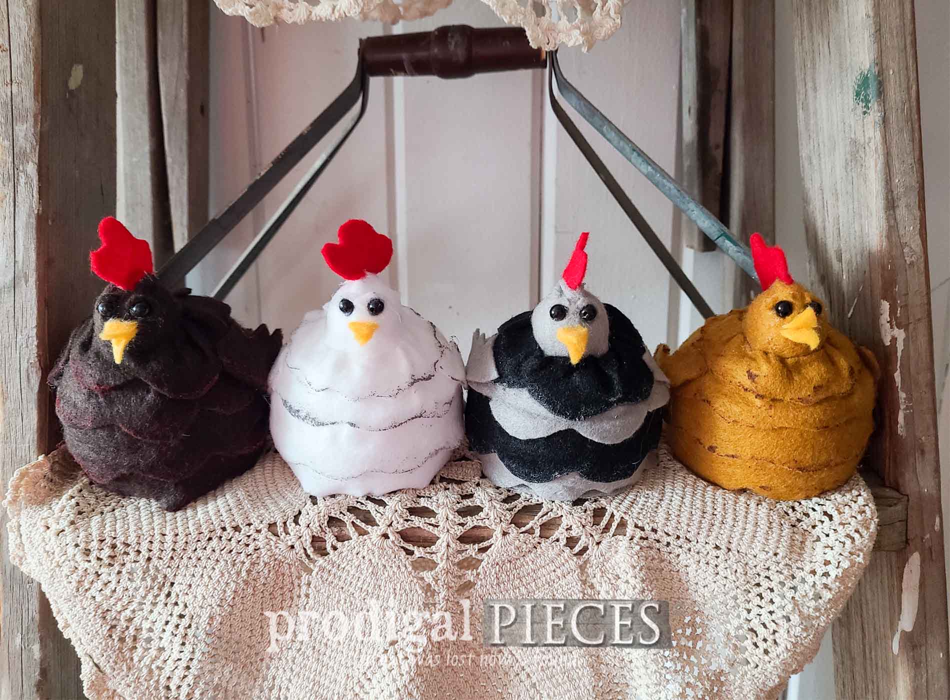 Featured DIY Felt Chicken Tutorial by Larissa of Prodigal Pieces | prodigalpieces.com #prodigalpieces