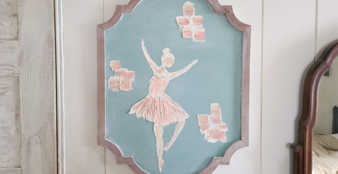 Thrifted Art Makeover